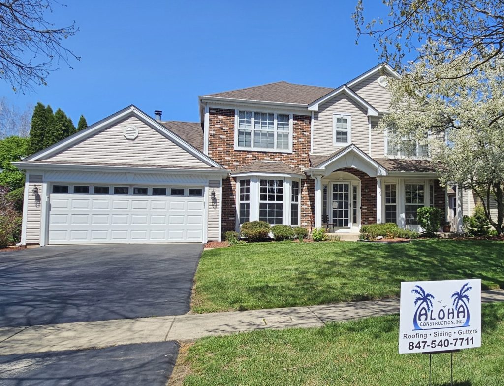 Showcasing another successful roof replacement completed by the Aloha Construction team.
